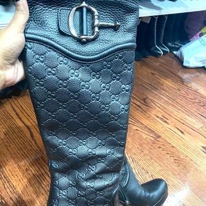 Gucci knee high boots